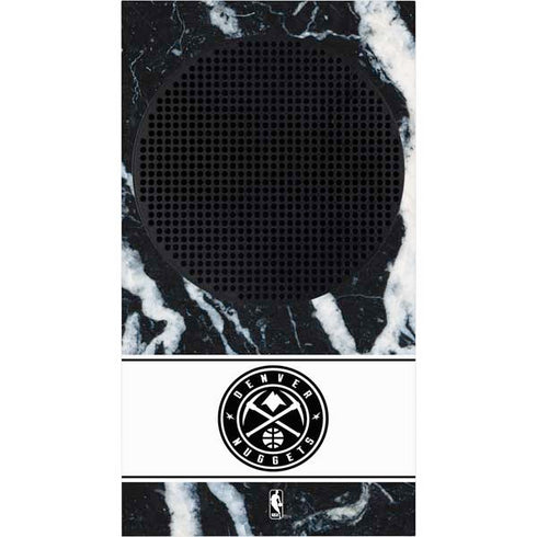 NBA Denver Nuggets Marble Xbox Series S Console Skin